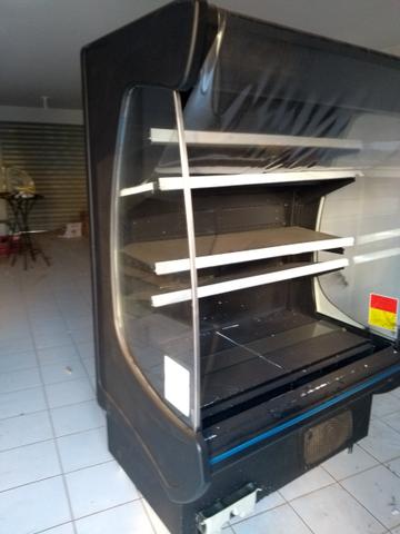 Freezer geladeira gelopar aberto