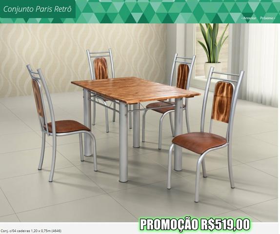 Promoção das Fabricas - Mesas e Banquetas em aço Inox - Foto 4