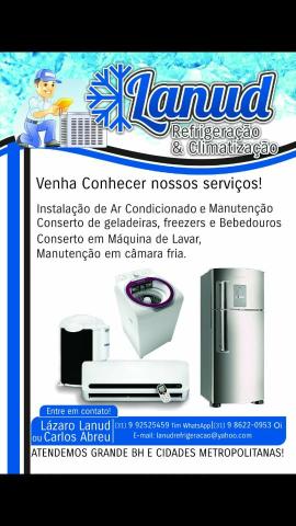 Recarga de gás geladeira freezer e ar condicionado