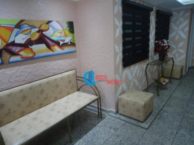 Apartamento com 2 dormitórios(vssta livre) e sacada na Guilhermina perto do Extra e Carref