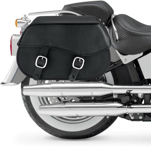 Alforge para moto couro Nomad USA - Foto 2