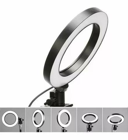 Ring Ligth Com Tripé USB 16 CM - Foto 2