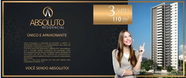 Absoluto Residencial - Apartamentos 3 Suítes, 110 m² na 306 Sul - Preço de Custo - Foto 11