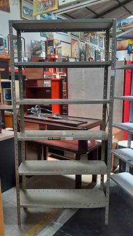 PRATELEIRA E ARMÁRIO EM AÇO Mercado das Pulgas *10X parc. - Foto 2