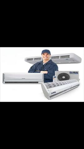 Ar condicionado manutenção e limpeza
