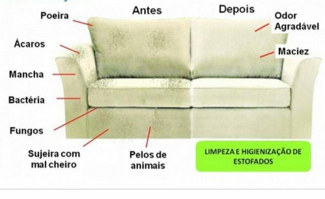 Limpeza de sofá * - Foto 2