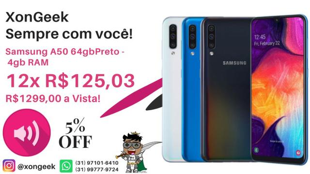Samsung Galaxy A50 - Lacrado com 6 meses de Garantia! - Foto 2