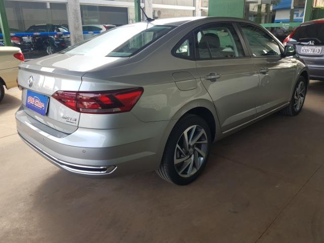 Vw virtus 1.0 higline tsi 200 2018/2019 prata completo - Foto 4