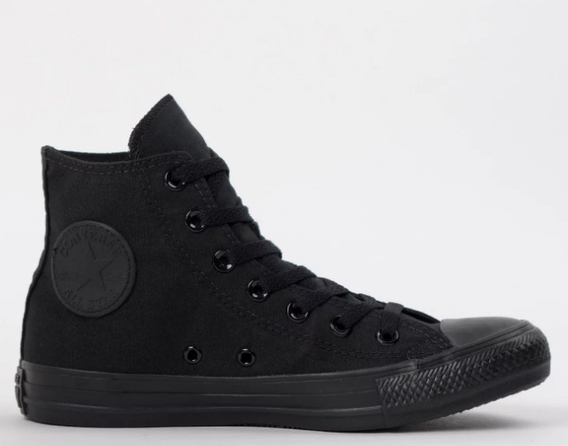 converse monochrome branco
