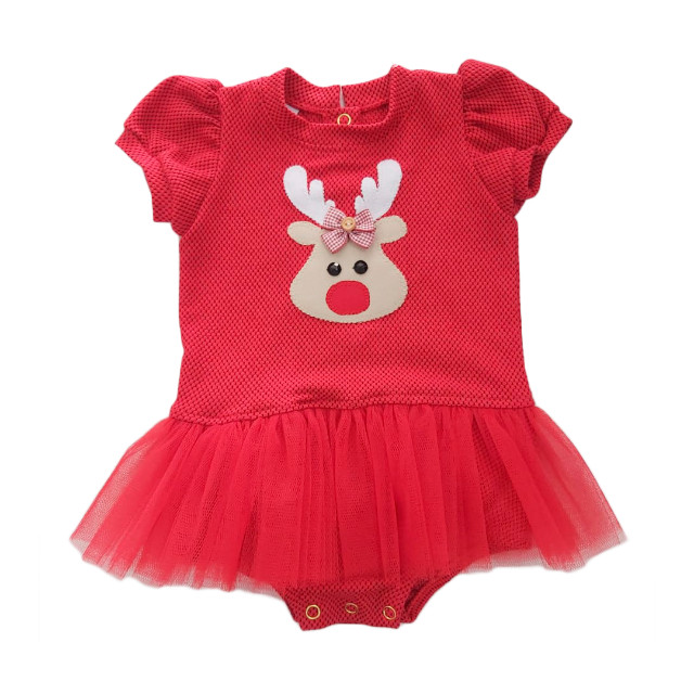 roupa de natal para bebe feminino