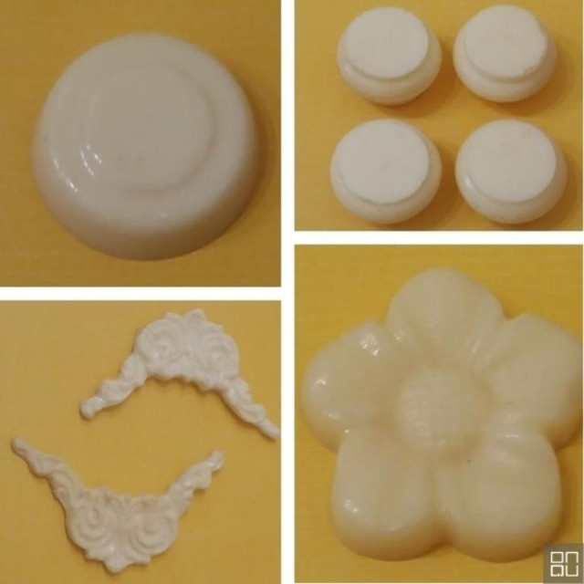 Resina Para Artesanato Variadas Kit Com 135 Peças - Foto 4