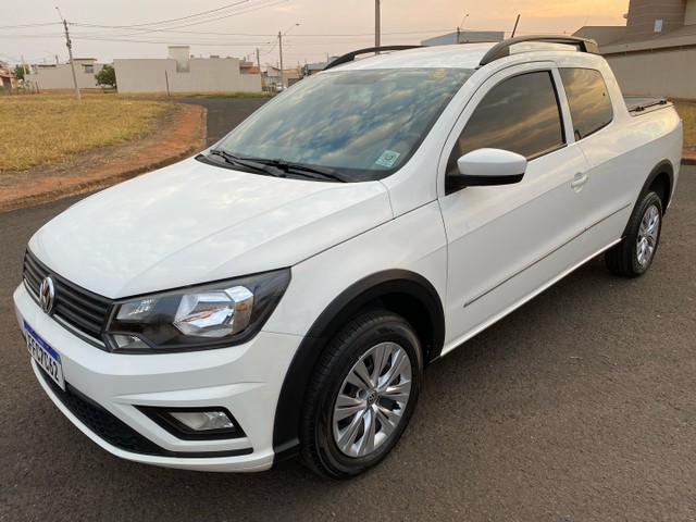 SAVEIRO 1.6 TRENDLINE 2018 CAB DUPLA MUITO NOVA