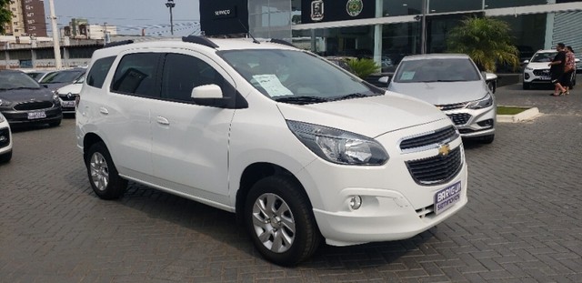CHEVROLET SPIN LTZ 1.8 8V AT ECONOFLEX BRANCO 2015/2016