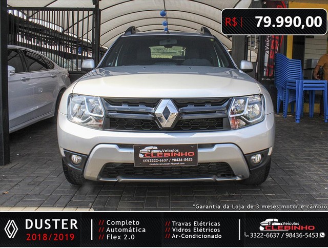 RENAULT DUSTER 2.0 16V HI-FLEX DYNAMIQUE AUTOMÁTICO