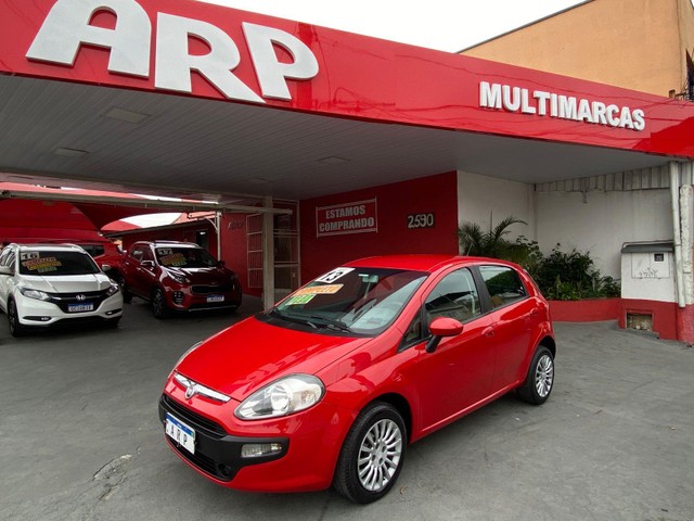 FIAT PUNTO ATTRACTIVE 1.4 VERMELHO 2013 COMPLETO FLEX MANUAL