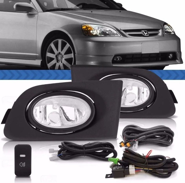 Kit farol de milha civic 2003