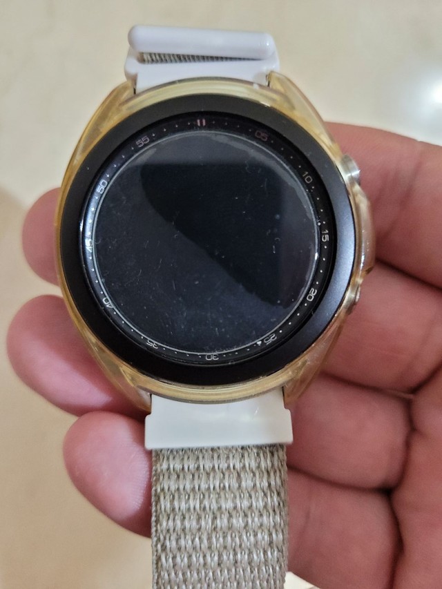smartwatch samsung galaxy watch 3 lte prata