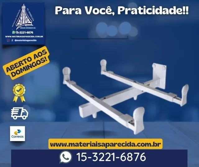 Suporte Microondas Branco parede -novo