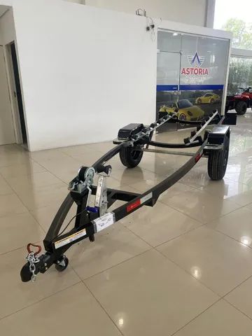 CARRETA RODOVIÁRIA P JET SKI EM ALUMÍNIO 2024, Pronta Entrega, Parcelamos 21x - Foto 5