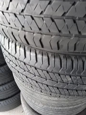 Pneu 225/55-18 bridgestone 90% de borracha - Foto 3