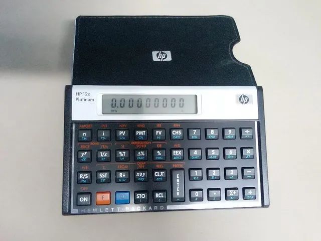  Calculadora Financeira Hp 12c Platinum 130 Funções Original