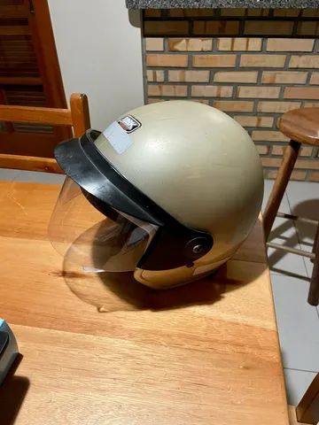 Capacete retrô marca Tork Helmets tamanho 56 - Foto 3