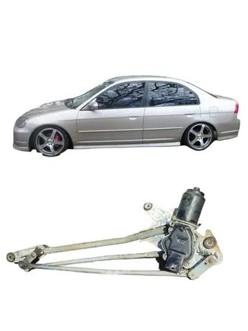 Limpador de para-brisa com motor Honda Civic 2001/2006