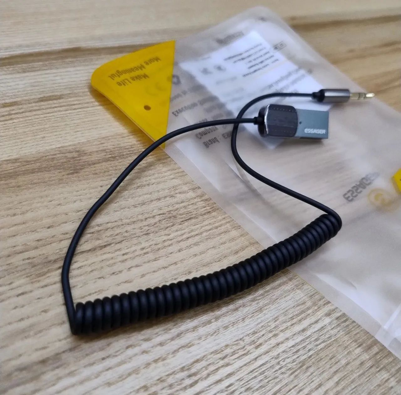 Adaptador Bluetooth 5.1 Usb P2 Carro Automotivo  - Foto 2