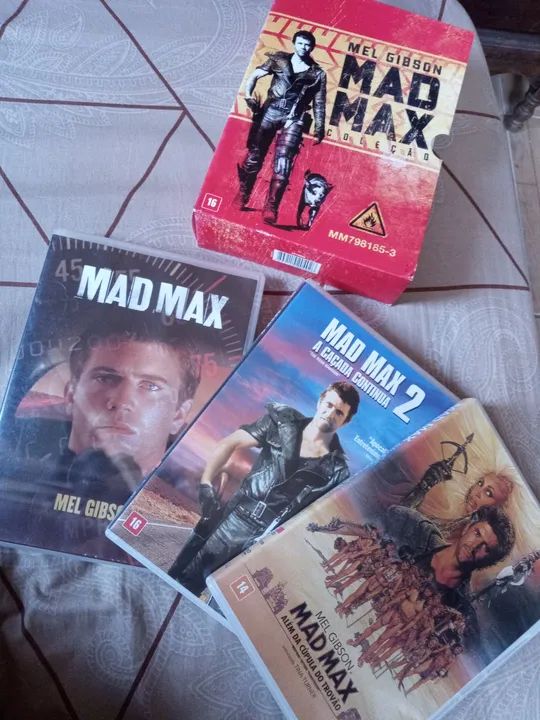 Mad Max coleção clássica + luva  promoção