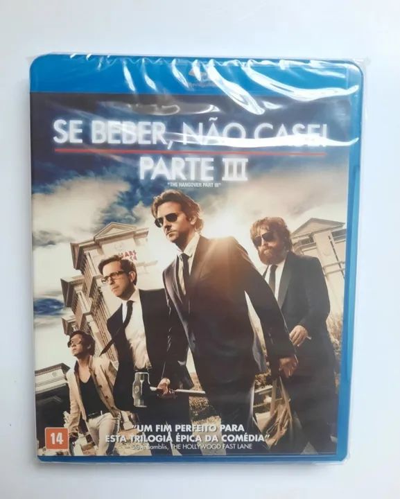 Blu-ray Coleção SE Beber, Não Case - Foto 3