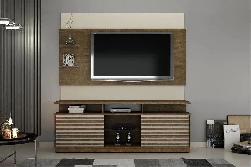 Rack Roma e Painel Turim para TV até 65 Polegadas rfyt