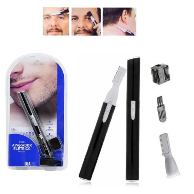 mini aparador de pelo lmf-1101 eletrico luatek - Foto 2