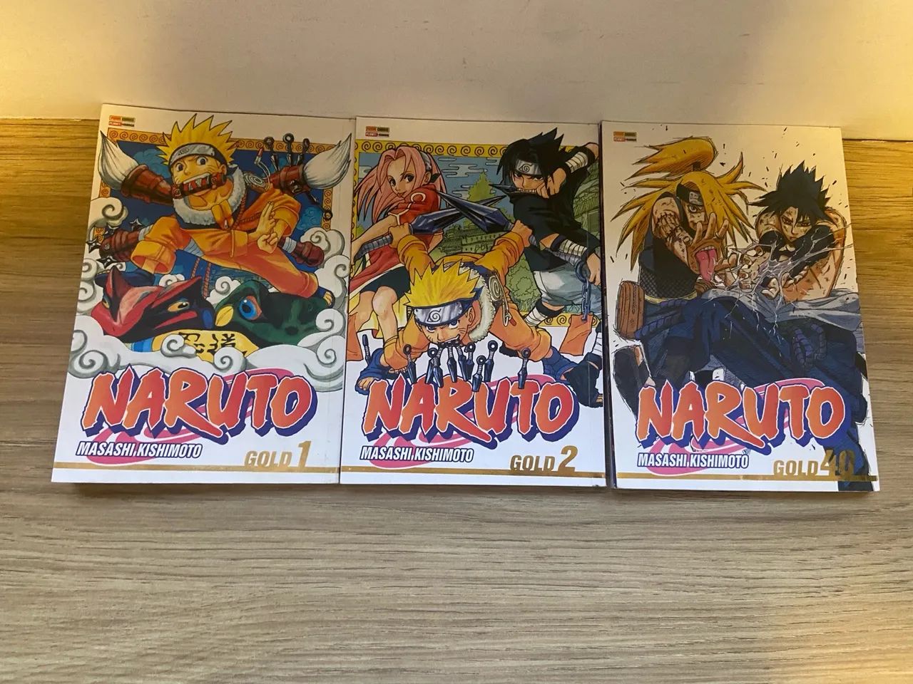 Mangá Naruto Gold - Volumes 1, 2 e 40- Edições em Português - Foto 3