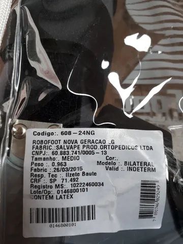 Robofoot Bota Imobilizadora Salvapé - Foto 5