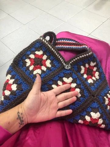 Bolsa de crochê  - Foto 3