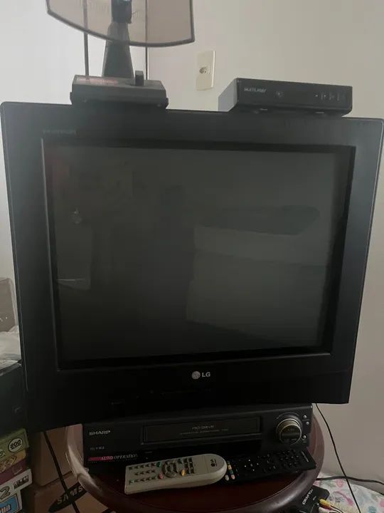 TV LG 20 polegadas controle remoto e conversor - Foto 3