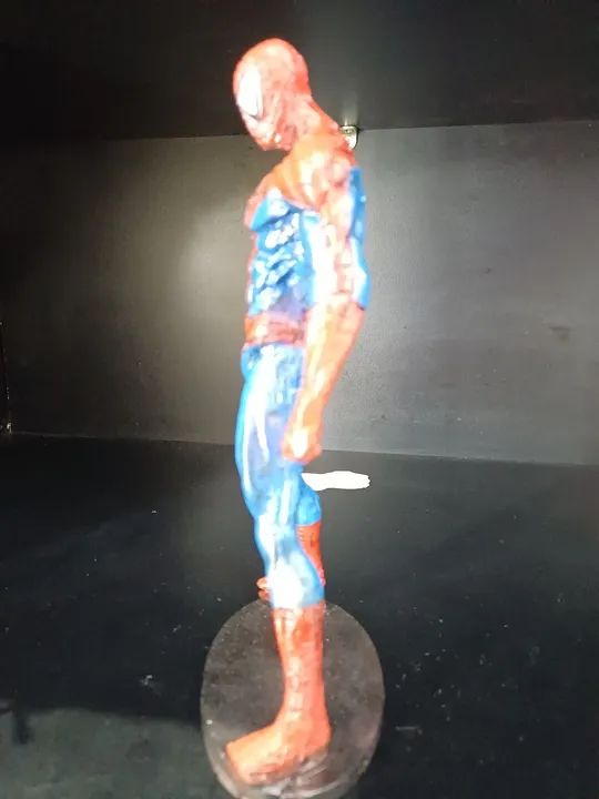 Boneco Homem Aranha - Coleção Marvel Resina 20cm - Foto 4