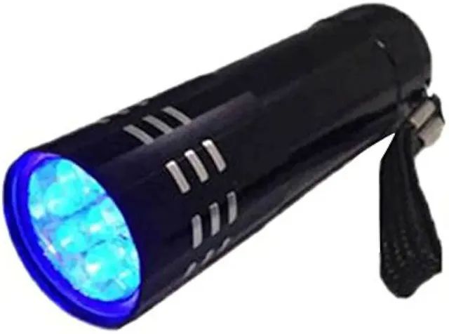 Lanterna com Luz Negra ultra violeta UV - Foto 4