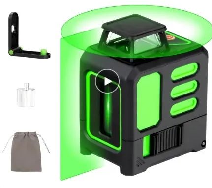 Nível Laser Hilda 05 Linhas Verde