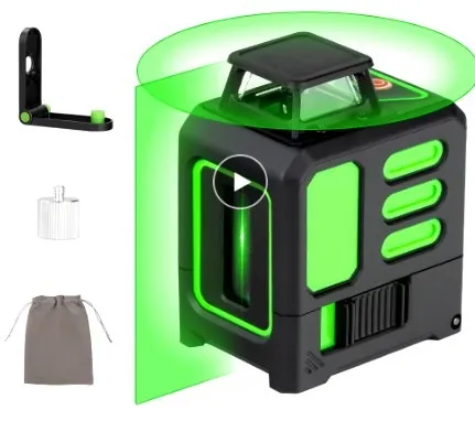 Nível Laser Hilda 05 Linhas Verde