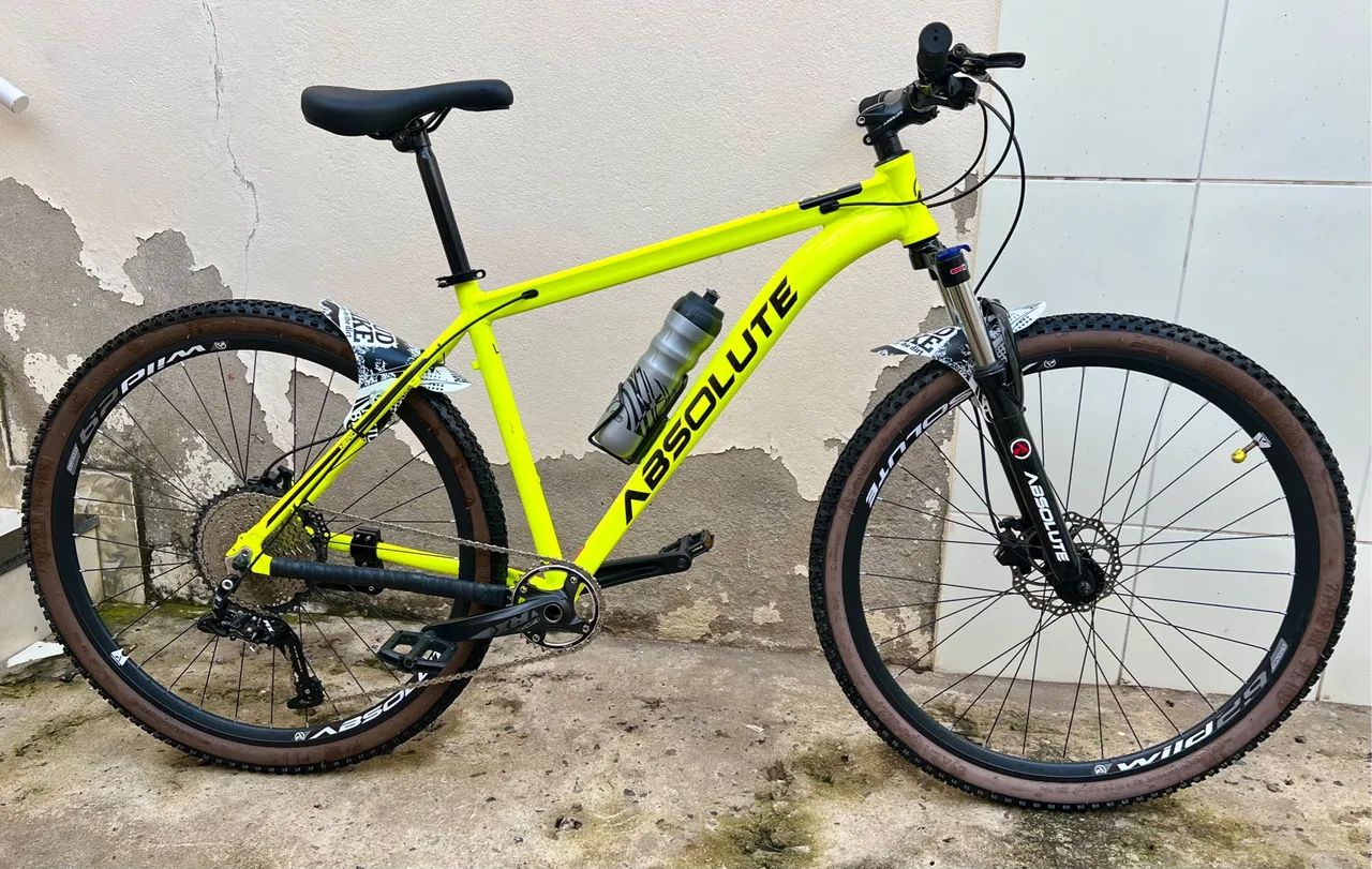 Bike Mtb 29 Absolute 12v Freios Hidráulicos Suspensão Trava - Foto 2