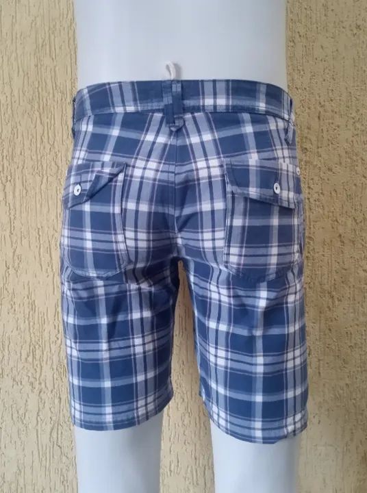 Bermuda Xadrez - Zara Man - Tam M - Foto 3