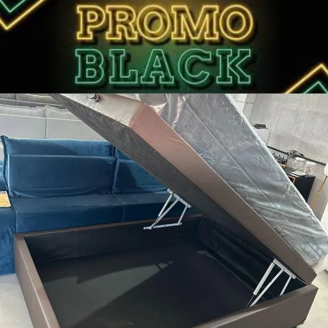 Base bau casal super promoção