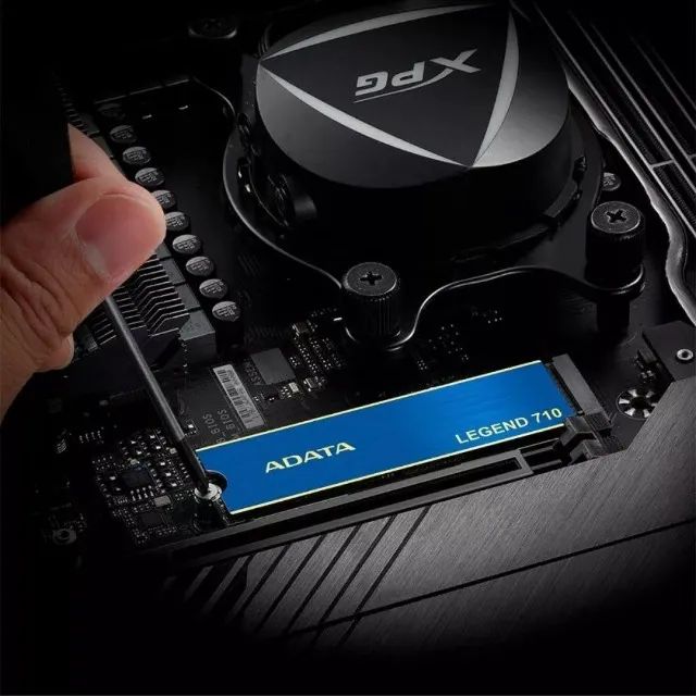 Ssd 512gb NVme Adata Legend 710 M.2 2280 Nvme Leitura 2.400mbs Novo Notebook e PC Gamer - Foto 6