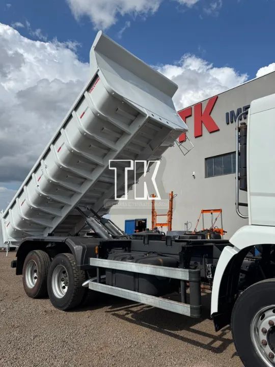 Caminhão Volkswagen 24250 Basculante ano 08/09 - TK Tratores Nova Andradina - MS  - Foto 9