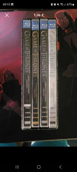 Box 4 temporadas GOT