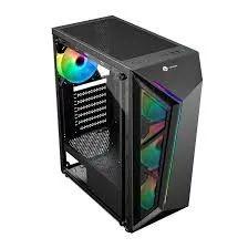 Gabinete Gamer GB1713 Com Lateral de Vidro Temperado 4 Fans RGB Inclusas - Hayom - Foto 2