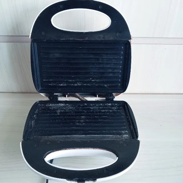 Grill  e Sanduicheira NKS  Crome  Antiaderente - Foto 4