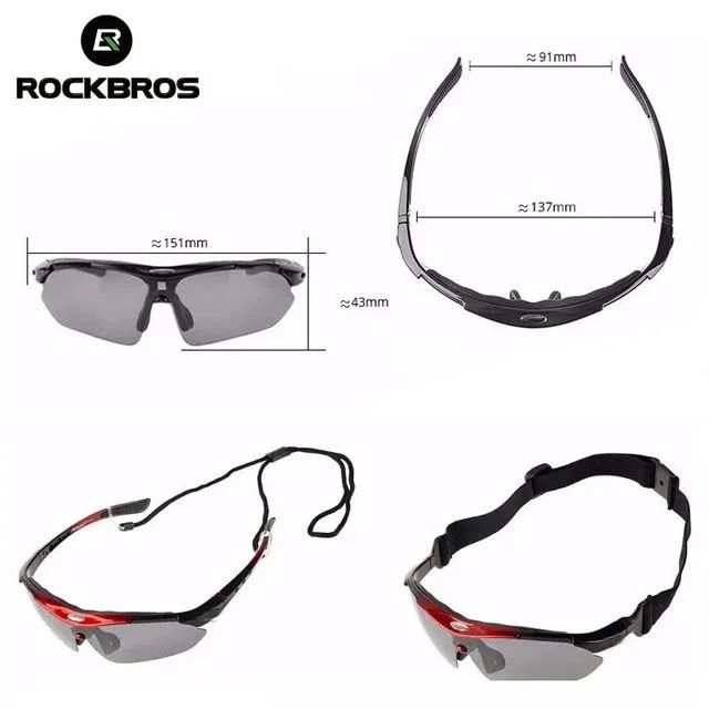 ÓCULOS BRANCO ESPORTES 5  LENTES - Foto 5