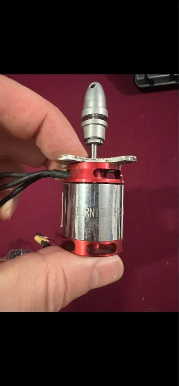 Motor Elétrico para Aeromodelo + Esc H-King 50A - Foto 4